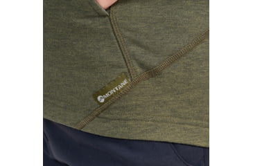 Image of Montane Spinon Hoodie - Womens, Kelp Green, UK8/EUR34/US4/XS, FSPHOKELA13