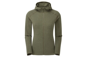 Image of Montane Spinon Hoodie - Womens, Kelp Green, UK8/EUR34/US4/XS, FSPHOKELA13