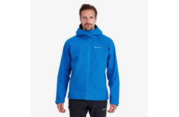Image of Montane Spirit Waterproof Jacket - Men's, Medium, Electric Blue, MSPRJELEM14