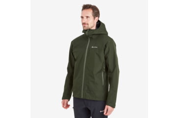 Image of Montane Spirit Waterproof Jacket - Men's, Large, Oak Green, MSPRJOAKN14