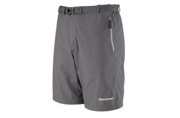 Image of Montane Terra Shorts - Men's-Graphite-11 inch-Small