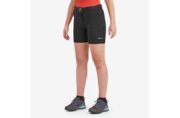 Image of Montane Terra Stretch Lite Shorts - Womens, Black, Extra Small, FTSSHBLAA15