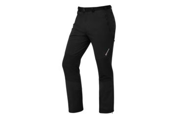 Image of Montane Terra Stretch Mountain Pants, Short Leg - Mens, Black, Extra Small, MTESSBLAA07