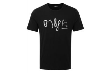 Image of Montane Tools T-Shirt - Mens, Black, Extra Small, MTOTSBLAA07