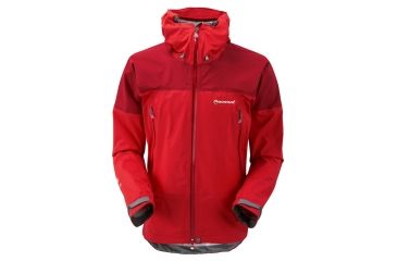 Image of Montane Venture Jacket - Men's-Alpine Red-Large