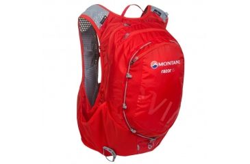 Image of Montane VIA Razor 15 Ultra Distance Trail Running Backpack, Flag Red, S/M, PRA15FLAB5