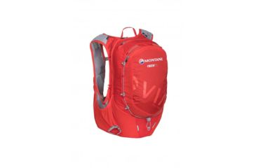 Image of Montane Via Razor 15 Trail Running Pack, 15 L, Flag Red, Small/Medium, PRAZOFLAB07