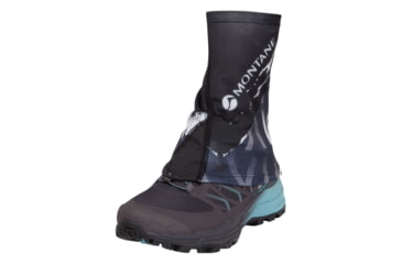 Image of Montane Via Sock-It Gaiter, Black, Medium/Large, ASIGABLAM12