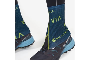 Image of Montane Via Sock-It Gaiter, Narwhal Blue, Small/Medium, ASIGANARB12