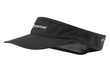 Image of Montane Via Visor Hat - Men's-Black-One Size
