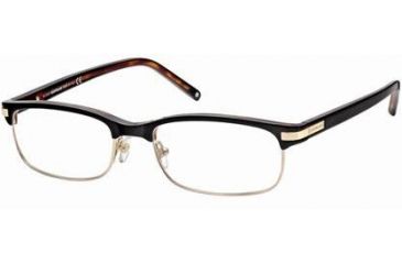 Image of Montblanc MB0309 Eyeglass Frames - Black Frame Color
