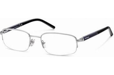 Image of Montblanc MB0336 Eyeglass Frames - Shiny Palladium Frame Color