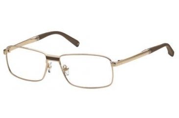 Image of Montblanc MB0348 Eye Glass Frames - Shiny Rose Gold Frame Color