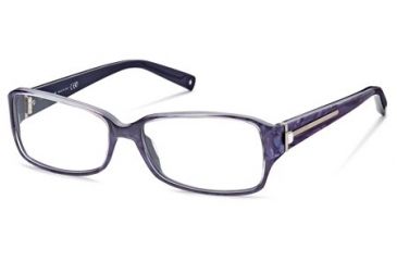 Image of Montblanc MB0380 Eyeglass Frames - Shiny Violet Frame Color