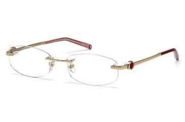 Image of Montblanc MB0394 Eyeglass Frames - Shiny Rose Gold Frame Color