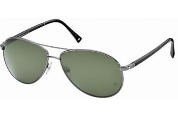 Image of Montblanc MB325S Sunglasses - Shiny Gun Metal Frame Color
