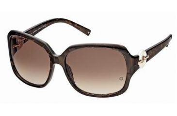 Image of Mont Blanc MB356S Sunglasses - Dark Brown Frame Color