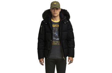 Image of MooseKnuckles3QJacket-Men's-Black/BlackFur-ExtraLarge,426212