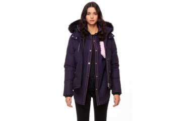 Image of Moose Knuckles 3Q Jacket Women's, Abyss / Black Fur, M, MK2229L3Q-523-M