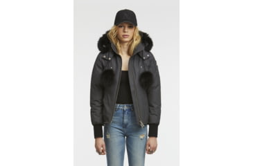 Image of Moose Knuckles Beaver Jacket, Granite W Black, XXL MK2558LJ-256-XXL