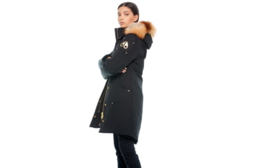 Image of Moose Knuckles Grand Metis Parka, Black / Gold Fur, XS, M39LP203GH-294-XS