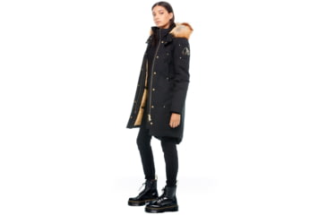 Image of Moose Knuckles Grand Metis Parka, Black / Gold Fur, XS, M39LP203GH-294-XS