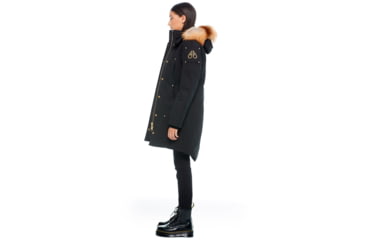 Image of Moose Knuckles Grand Metis Parka, Black / Gold Fur, XS, M39LP203GH-294-XS