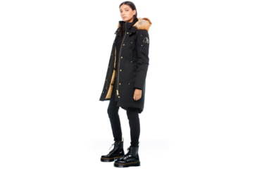 Image of Moose Knuckles Grand Metis Parka, Black / Gold Fur, XS, M39LP203GH-294-XS