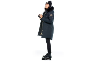 Image of Moose Knuckles Grand Metis Parka, Navy / Black Fur, XS, M39LP203G-402-XS