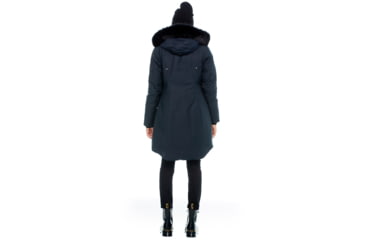 Image of Moose Knuckles Grand Metis Parka, Navy / Black Fur, XS, M39LP203G-402-XS