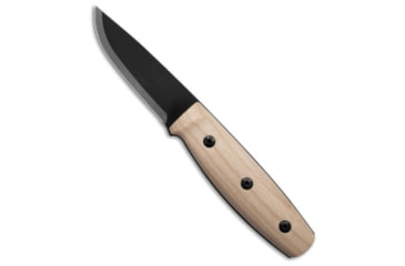 Image of Morakniv Morakniv Finn Fixed Blade Knife Ash Wood 3.3" Two-Tone M-14083, Tan, Stainless Steel, adult, BHQ-182924