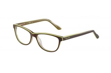 Image of Morgan Prescription Eyeglasses 201080 Bifocal Dark Brown Frame