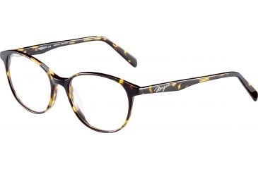 Image of Morgan 201110 Progressive Prescription Eyeglasses, Dark Brown Havana Frame, 201110-4317PR