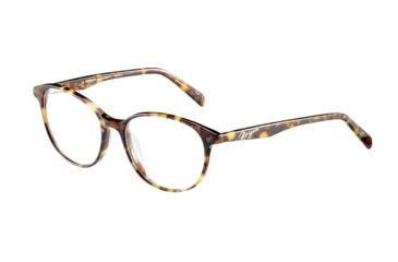 Image of Morgan 201110 Progressive Prescription Eyeglasses, Brown Yellow Tortoise Frame, 201110-4316PR
