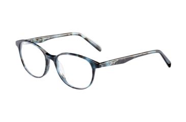 Image of Morgan 201110 Progressive Prescription Eyeglasses, Petrol Stucture Frame, 201110-4318PR