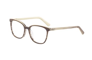 Image of Morgan 201117 Single Vision Prescription Eyeglasses, Beige Frame, 201117-4409SV