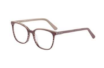 Image of Morgan 201117 Single Vision Prescription Eyeglasses, Pink Frame, 201117-4408SV