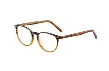 Image of Morgan 201121 Single Vision Prescription Eyeglasses, Brown Gradient Frame, 201121-4395SV