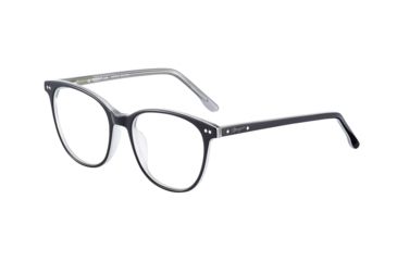 Image of Morgan 201122 Single Vision Prescription Eyeglasses, Black/Grey Frame, 201122-4472SV
