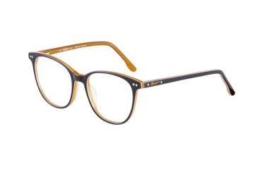 Image of Morgan 201122 Single Vision Prescription Eyeglasses, Orange Frame, 201122-4476SV