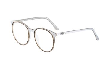 Image of Morgan 201125 Progressive Prescription Eyeglasses, Brown Havana/Silver Frame, 201125-4474PR