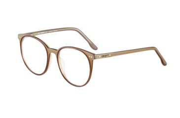 Image of Morgan 201125 Single Vision Prescription Eyeglasses, Brown Havana/Gold Frame, 201125-4475SV