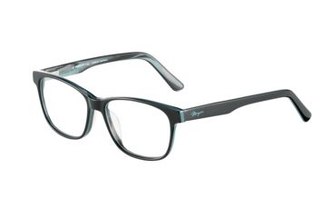 Image of Morgan 201126 Progressive Prescription Eyeglasses, Petrol Black Structured Frame, 201126-4060PR
