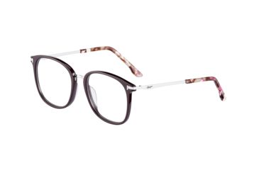 Image of Morgan 202004 Progressive Prescription Eyeglasses, Dark Red Frame, 202004-4182PR
