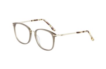 Image of Morgan 202004 Progressive Prescription Eyeglasses, Grey/Brown Frame, 202004-4438PR