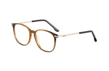 Image of Morgan 202005 Single Vision Prescription Eyeglasses, Dark Brown Gradient Frame, 202005-4471SV