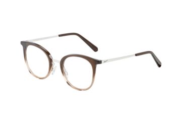 Image of Morgan 202008 Single Vision Prescription Eyeglasses, Brown Gradient Frame, 202008-4535SV