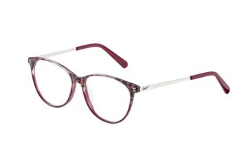 Image of Morgan 202009 Single Vision Prescription Eyeglasses, Dark Red Gradient Frame, 202009-4539SV