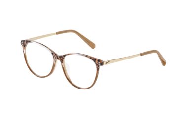 Image of Morgan 202009 Single Vision Prescription Eyeglasses, Light Brown Gradient Frame, 202009-4541SV