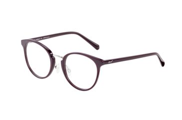 Image of Morgan 202010 Single Vision Prescription Eyeglasses, Dark Violet Frame, 202010-4415SV